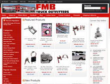 Tablet Screenshot of fmbtruckoutfitters.com